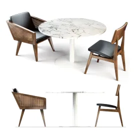 Mk table chair combination
